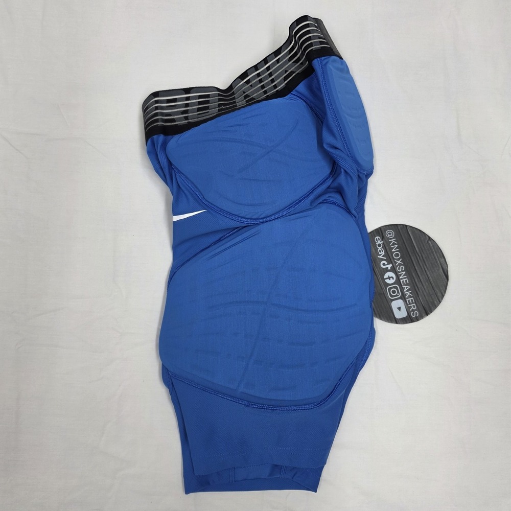 Nike Pro Hyperstrong NBA Padded Compression Shorts Blue 881966-403 Men's XL-Tall